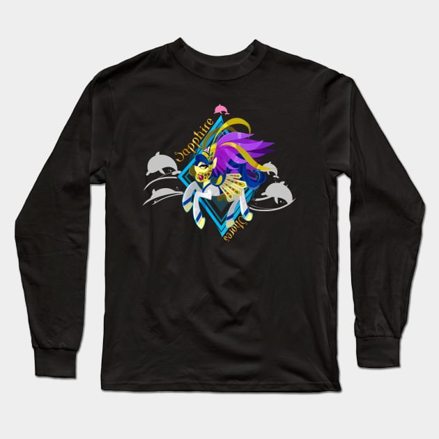 Shapphire Shores Long Sleeve T-Shirt by Cenit